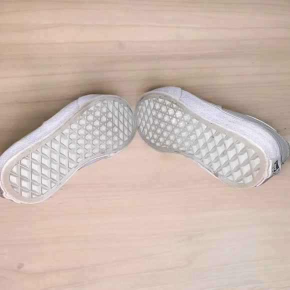 EUC VANS Kids Authentic Skate True White Sneakers size 10.5 - Picture 4 of 8
